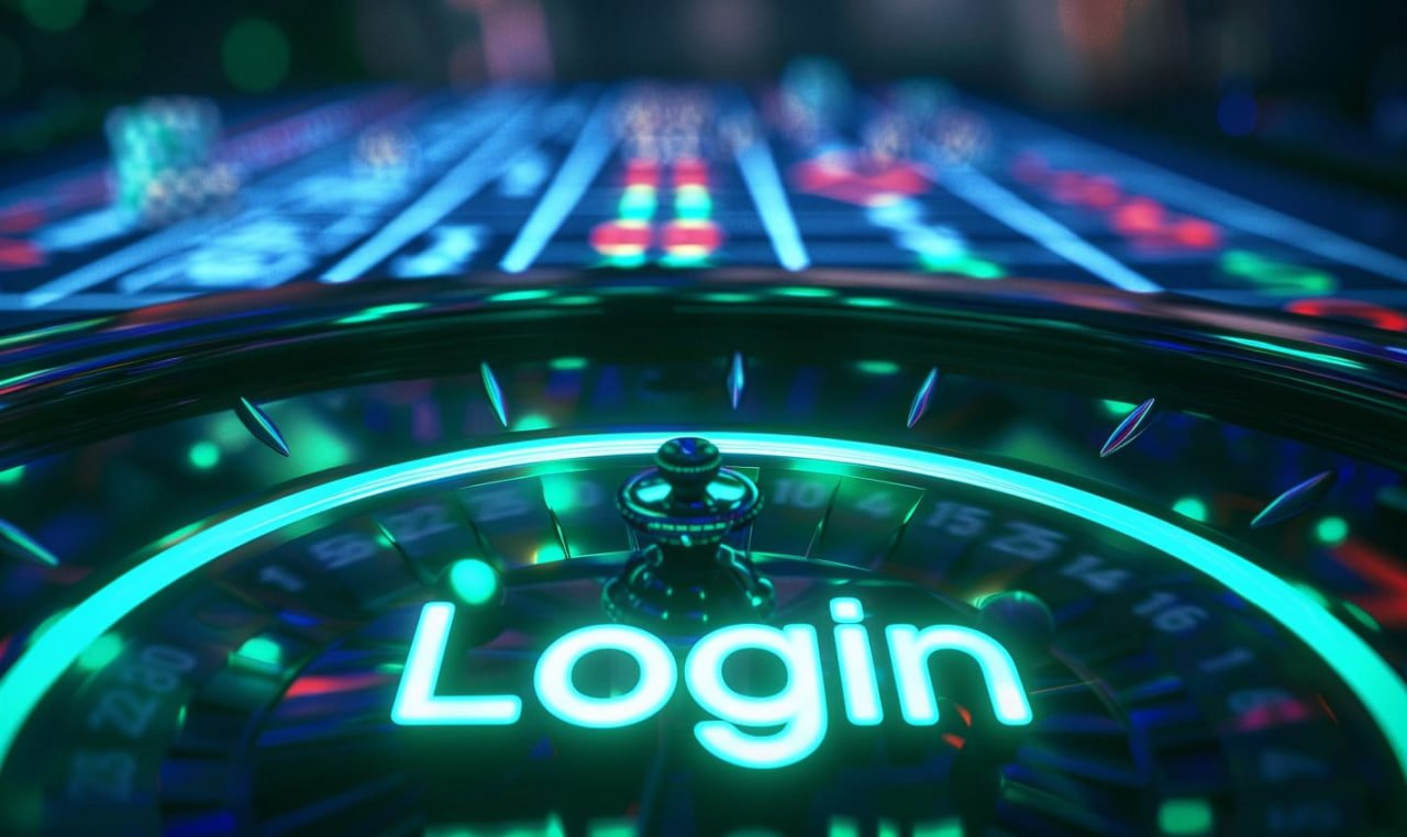 Pengguna memeriksa akses akun dari ponsel